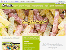 Tablet Screenshot of ertgodis.se